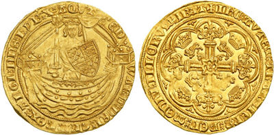 Edward III Noble Pre Treaty 1351-1361